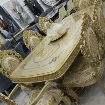 Premium Royal Turkish Design 8 Seater Dining Set