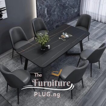 Modern Design Premium 6 Seater Dining Table Set