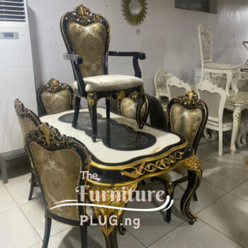 Royal Antique 6 Seater Luxury Dining Table set
