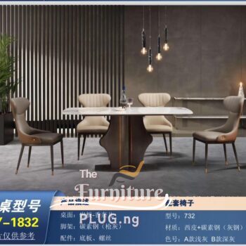 modern design living room dining set Nigeria
