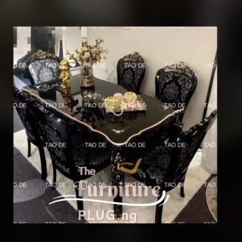 royal 6 seater imported wooden dining set