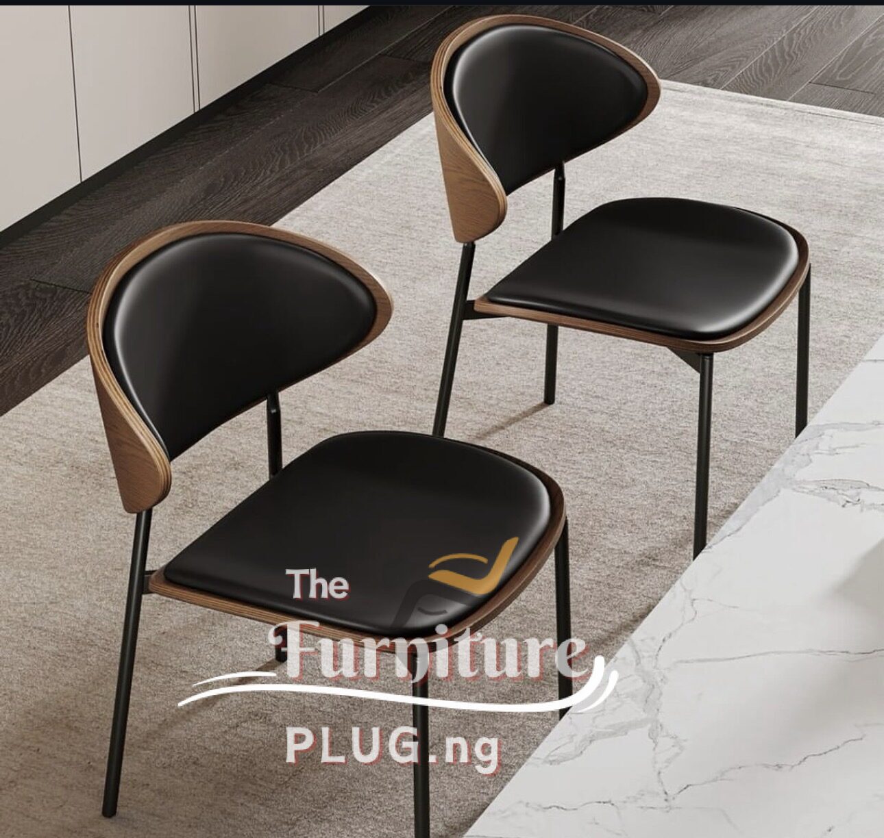 High Quality Leather Dining / Restaurant Cafe Single Chair 1 High Quality leather Dining and restaurant chairs