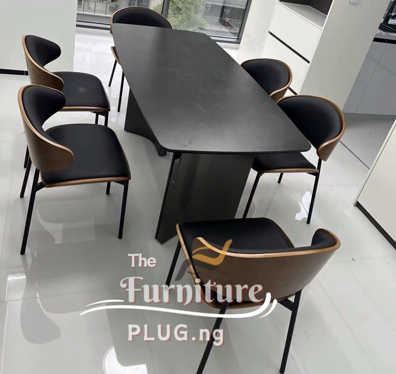 Modern Design Premium 6 Seater Dining Table Set 1 Modern Design Premium 6 Seater Dining Table Set