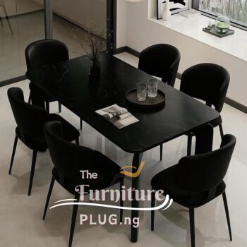 Modern Design Premium 6 Seater Dining Table Set