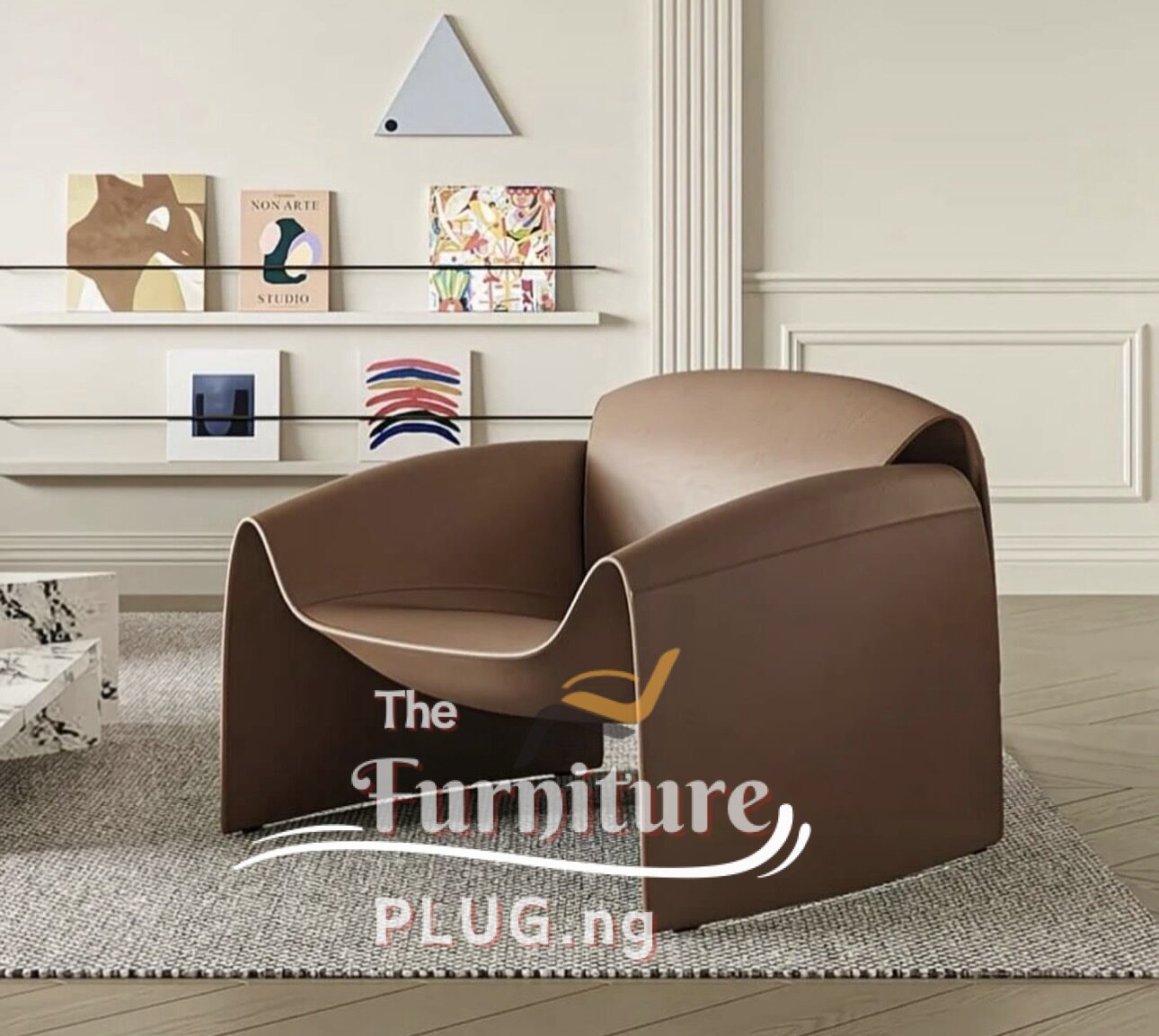 Luxury Accent Single Lounging Chairs 1 Luxury Accent Single Lounging Chair - Furniture Plug Nigeria