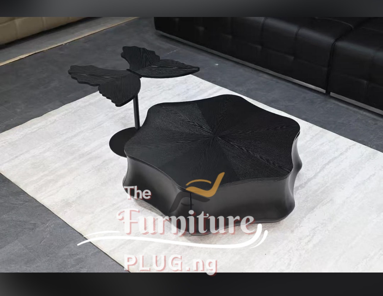 Luxury Wooden Living Room Coffee Center Table & Single Side Stool 1 Luxury Wooden Living Room Coffee Center Table