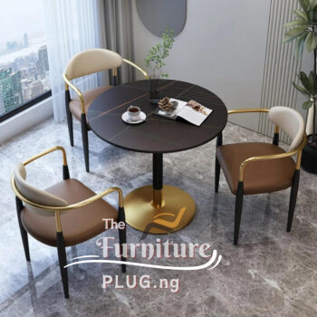 Classy Modern 3 Seater Dining Table / Restaurant Set Nigeria