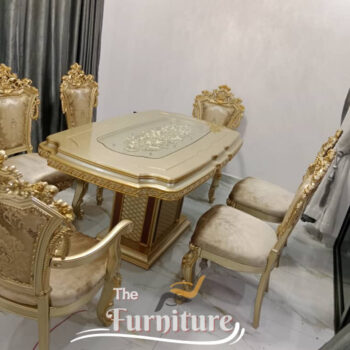 Modern Turkish Design Royal 6 Seater Dining Set