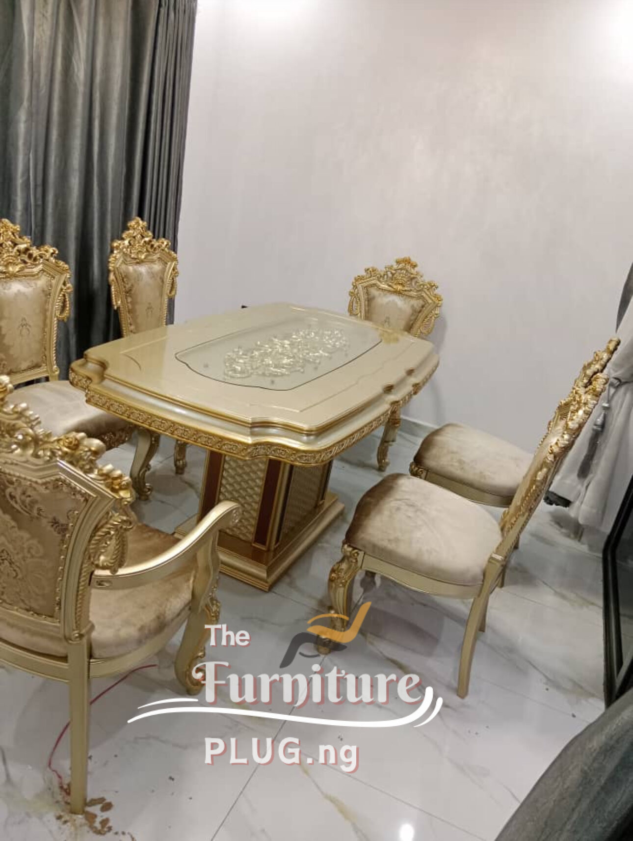 Modern Turkish Design Royal 6 Seater Dining Set 1 Modern Turkish Design Royal 6 Seater Dining Set