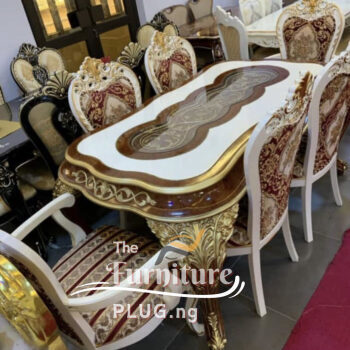 Royal Antique 6 Seater Luxury Dining Table set