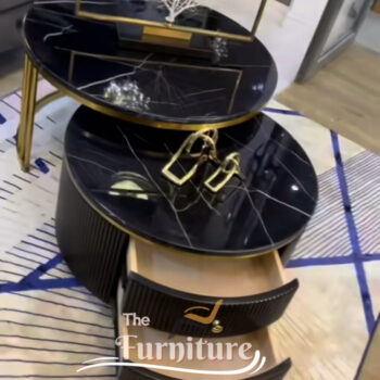 Classy Minimalist 2-in-1 Marble Top Center table portharcourt