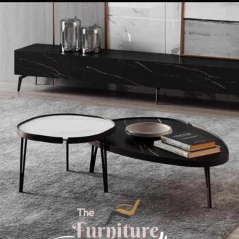 Nested 2 in 1 Classy Center Table Set